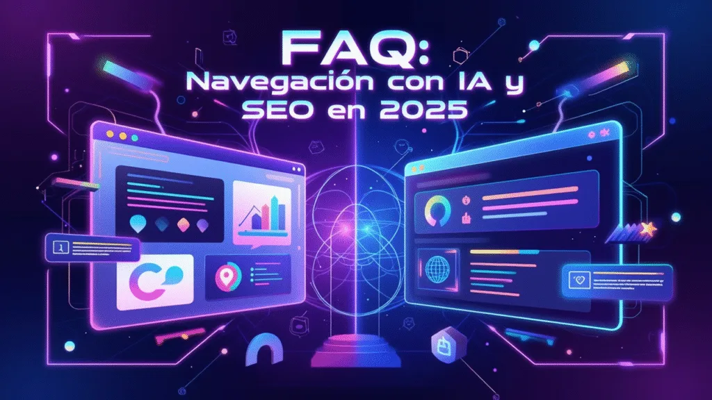 faq navegacion con ia, geo