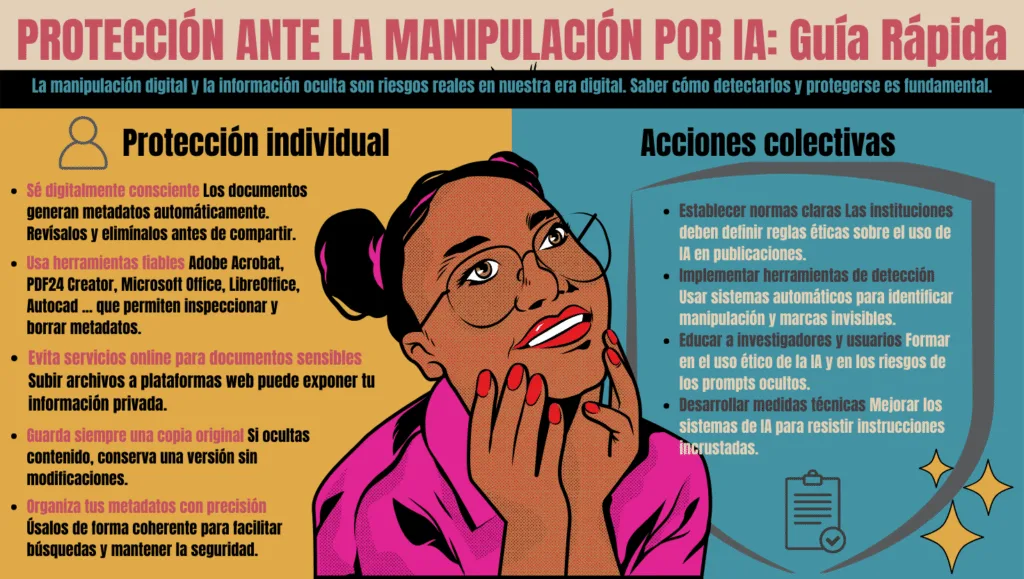 medidas de proteccion ante la manipulacion con IA