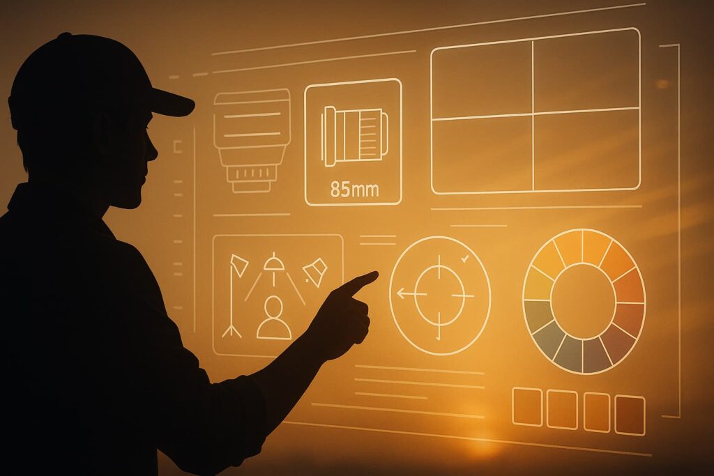 Guía de vocabulario de cine aplicado a la creación de imágenes con IA