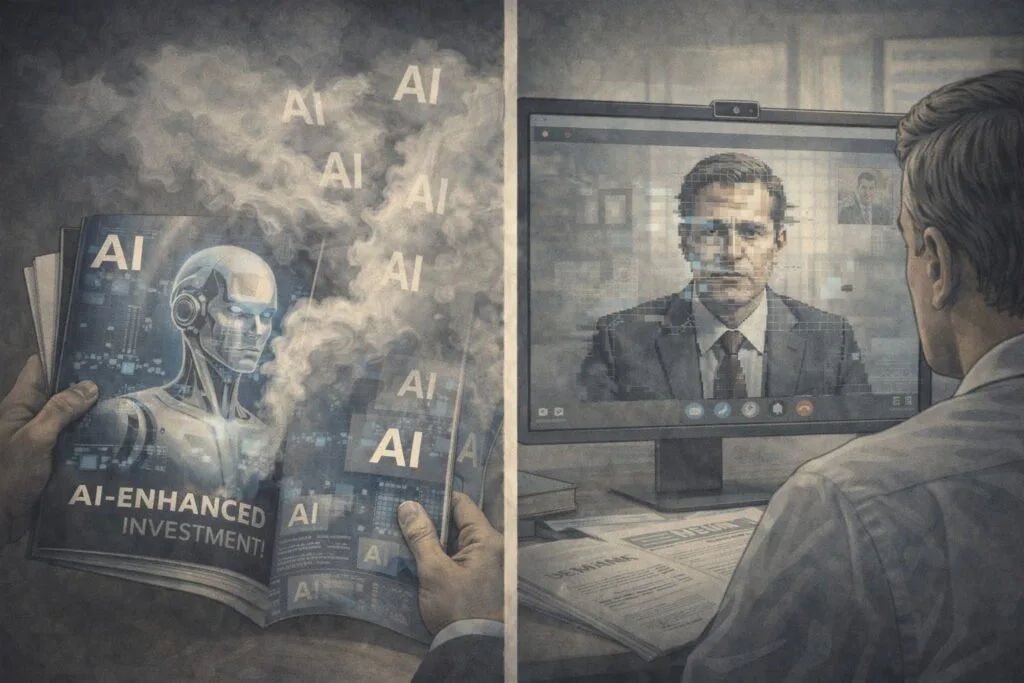 IA como marketing engañoso y como herramienta de fraude digital