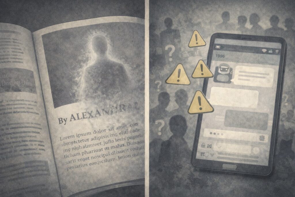 Riesgos del uso de inteligencia artificial en medios y plataformas juveniles