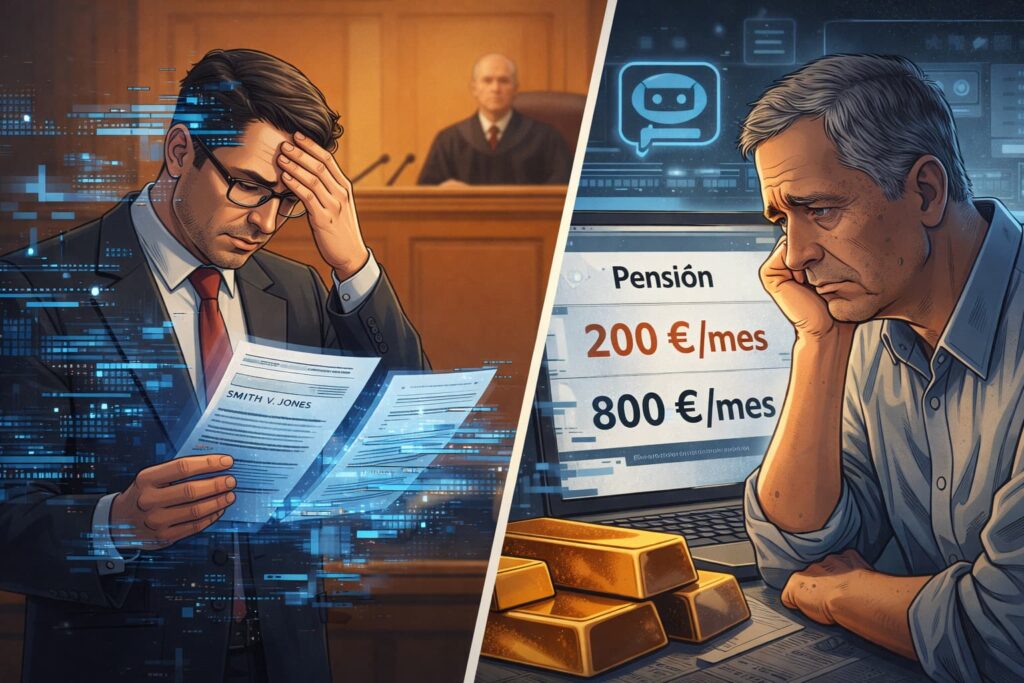 Uso indebido de inteligencia artificial en decisiones legales y administrativas