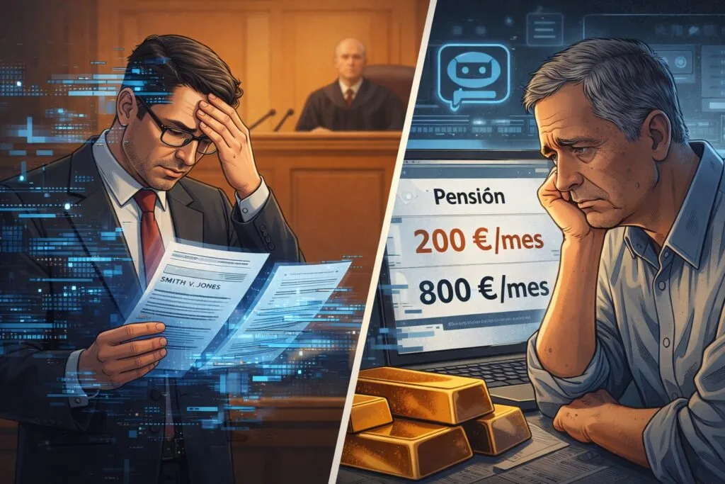 Uso indebido de inteligencia artificial en decisiones legales y administrativas